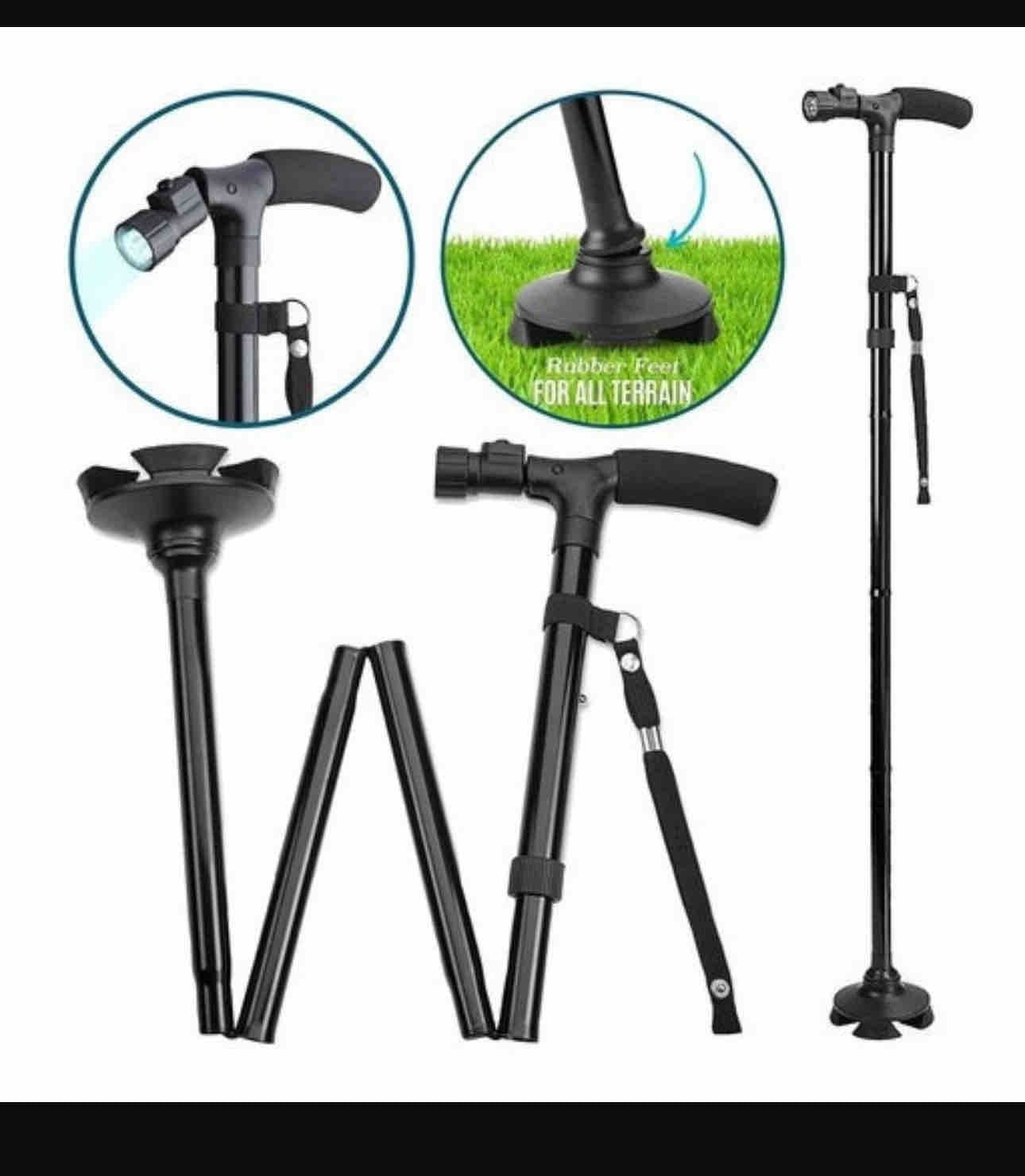 Miniatura 4 de BASTON ORTOPEDICO CON LINTERNA